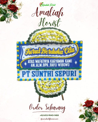 Papan Bunga Duka di Pangatikan